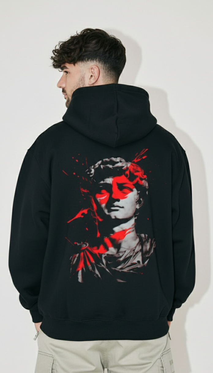 Greek oversized hoodie 100% Cotton