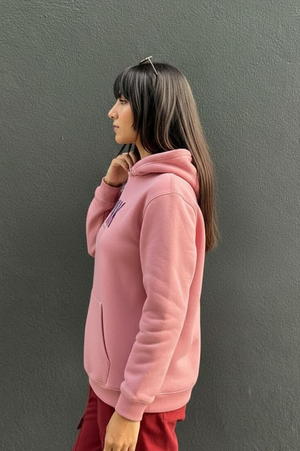Oversized Pink Victoria's Secret Hoodie 100% Cotton