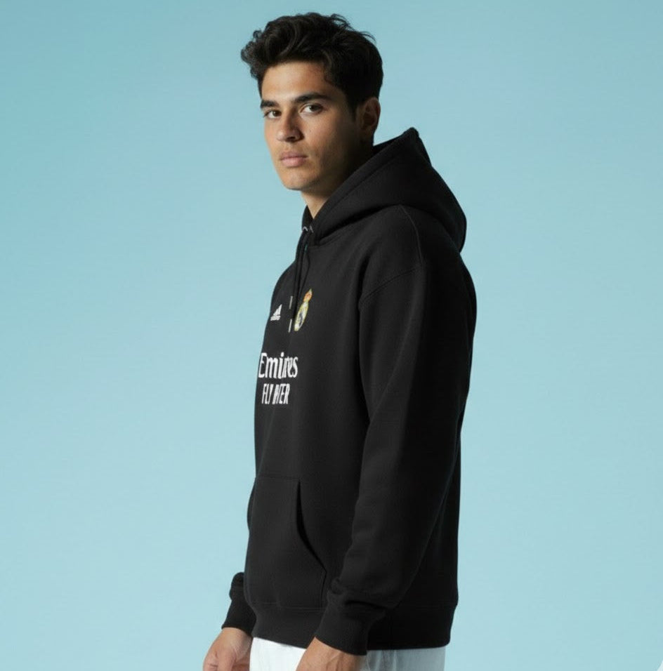 Oversized hoodie 100% Cotton Real Madrid